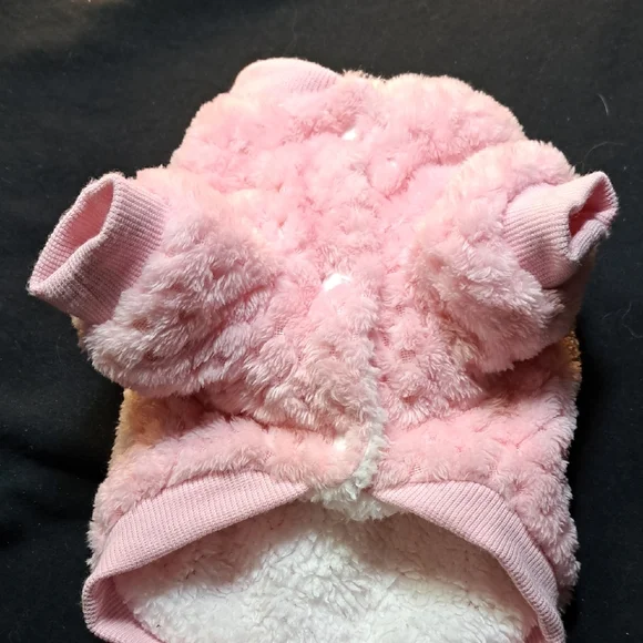 Cozy Pink Dog Jacket