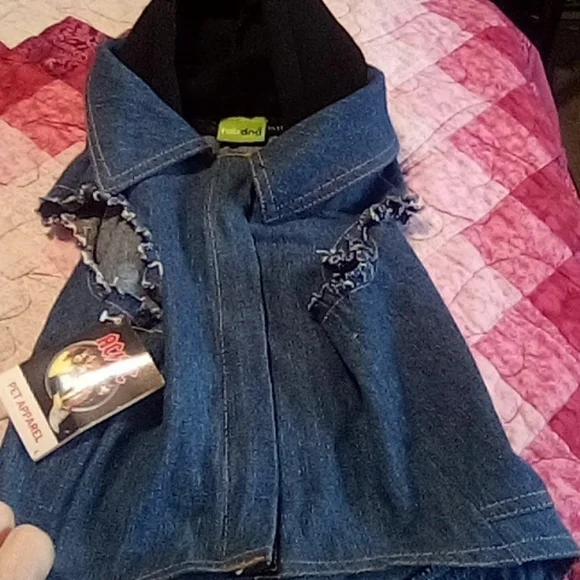 FAB dog brand AC/DC Dog jacket. Size large