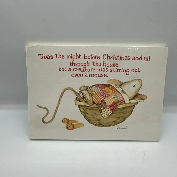 Current Inc. VTG Twas The Night Before Christmas Postcards. Holiday‎ Snooze 20