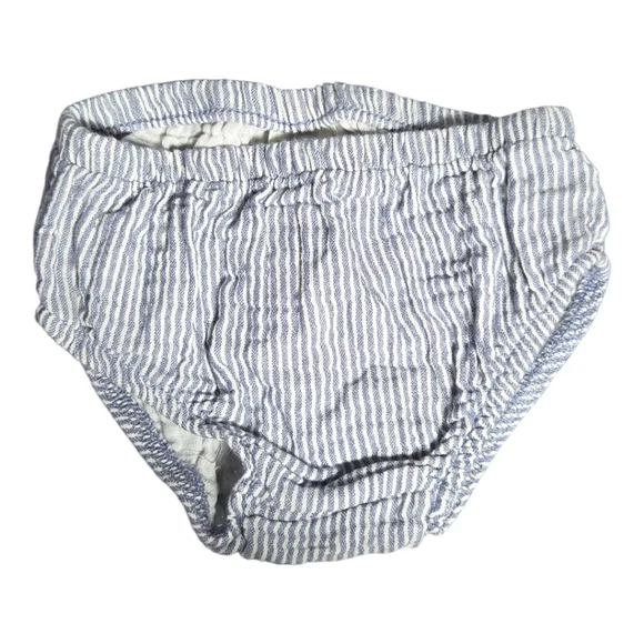 Little Planet Organic by Carter’s Baby Diaper Cover Blue White Stripe 3M