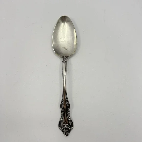 International Silver Orleans Serving Tablespoon Silverplate‎ Flatware 1964 Vtg