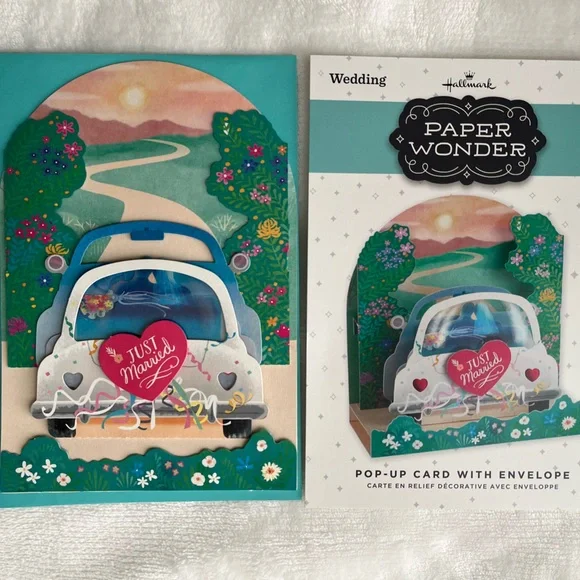 Happy Anniversary card-NWT- newly wed car ride *pick 5 for $25 deal