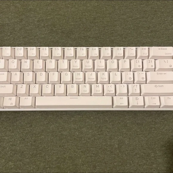 all white, tactical brown switches. used but need it gone