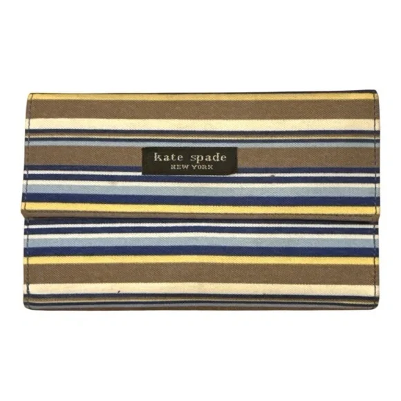 VINTAGE KATE SPADE ♠️ Striped Wallet