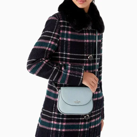 NWT KATE SPADE LEILA MINI FLAP CROSSBODY BAG