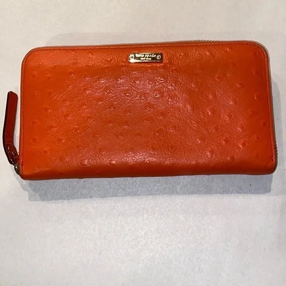 Kate Spade Riverside St Ostrich Wallet