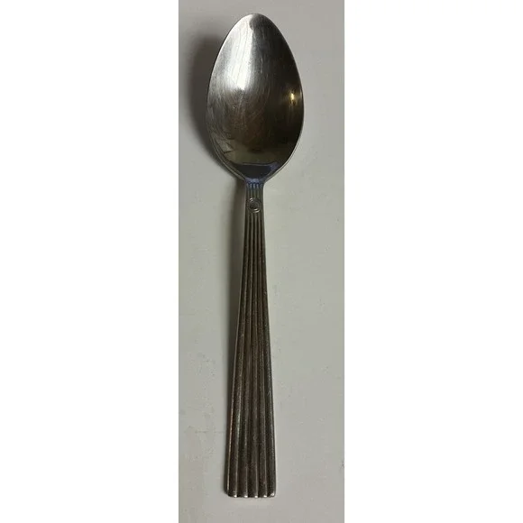 CUISINART STAINLESS OAKMONT PLACE /‎ OVAL SOUP SPOON 8
