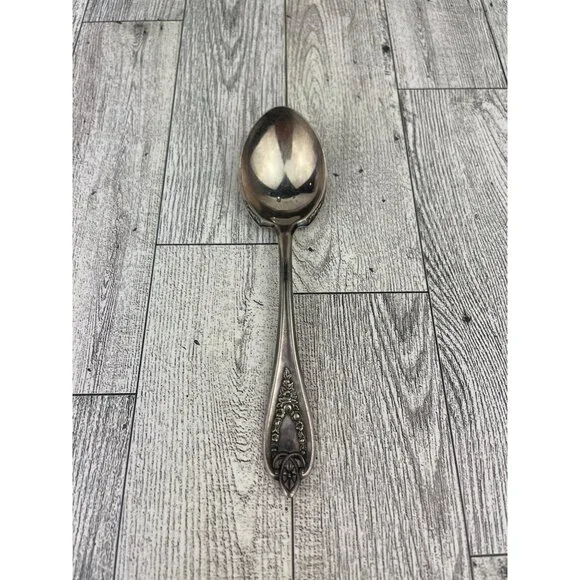 1847 Rodgers Bros XS Triple Silver Plate Sugar Spoon Old Colony