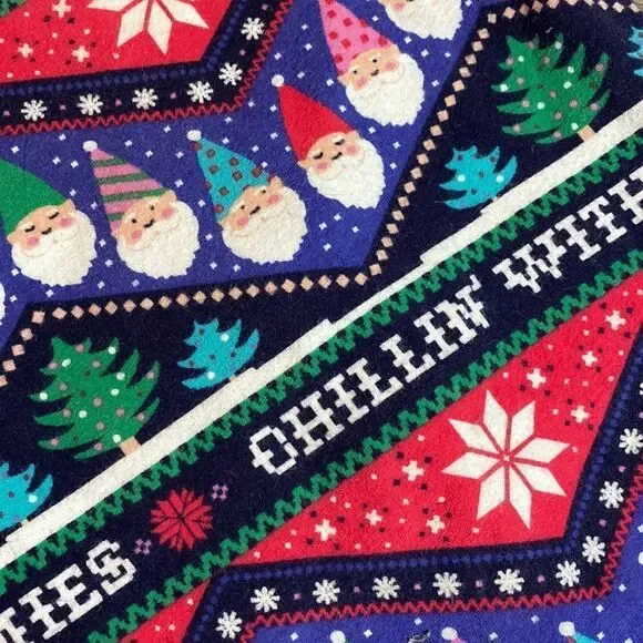 Gnome Fleece Dog Christmas Vest Coat