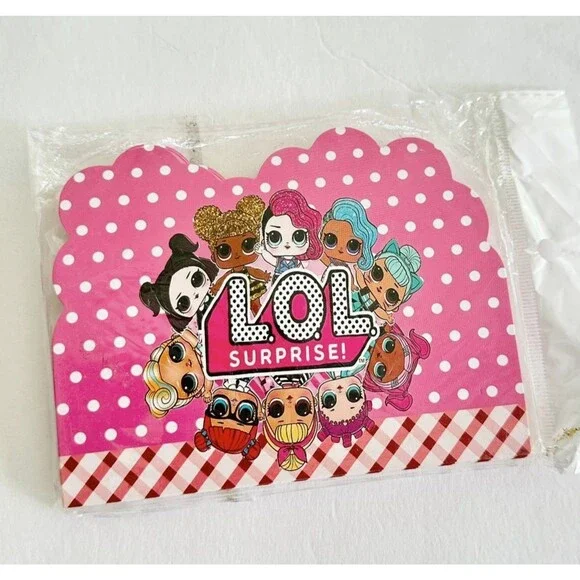 LOL Doll Surprise Birthday Invitations Cards 30 Invites