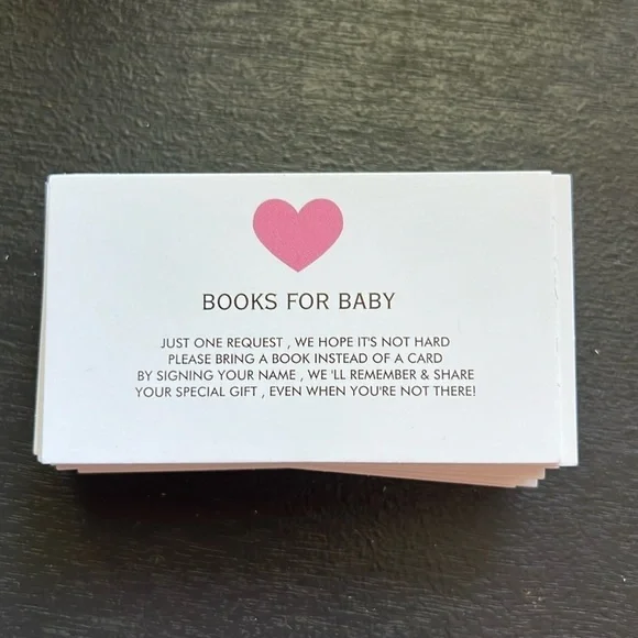 Books for baby cards