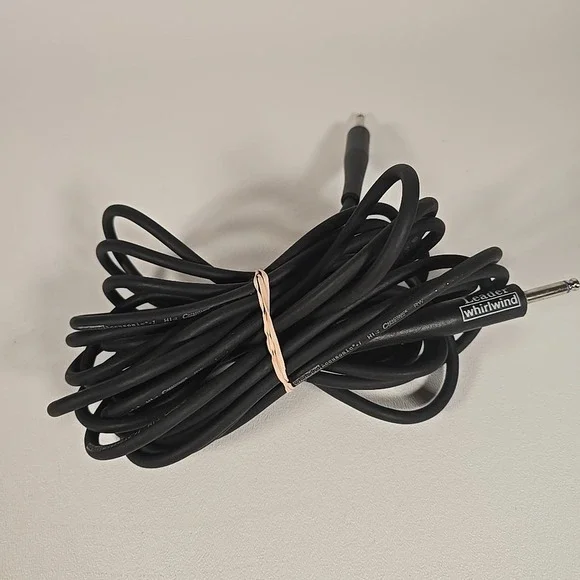 Original Leader Whirlwind Accusonic +1 HI-z Capacitance Guitar Cable,‎ 20 Foot