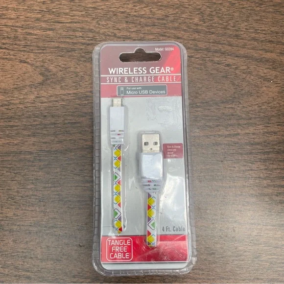 NWT Colorful Micro USB Cable