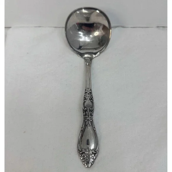 Oneida Gravy Ladle Spoon‎ LTD Wm A Rogers Huntington Deluxe Stainless 7-3/8