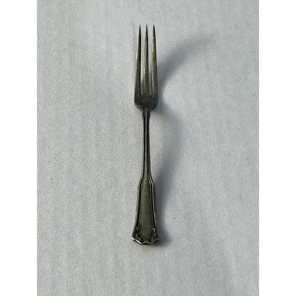 Antique 1881 Rogers Silverplate Cocktail Pickle Olive Fork