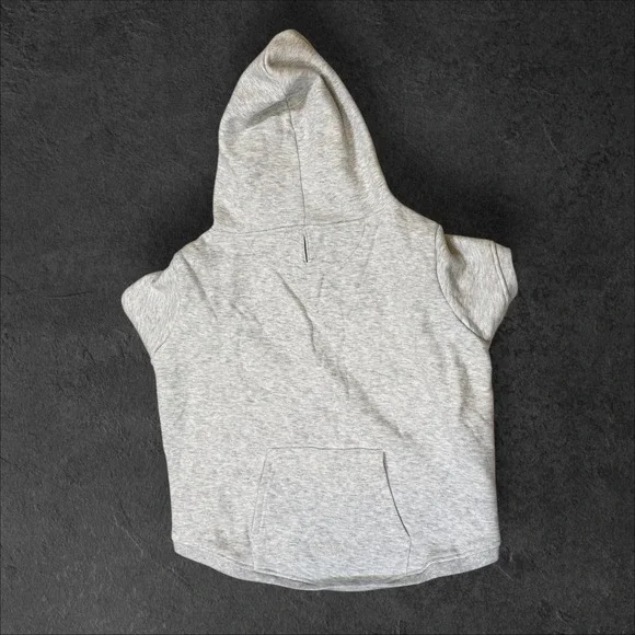 SKIMS Cotton Fleece Pet Hoodie Light‎ Heather Grey Size 2X TB ACC 5 110