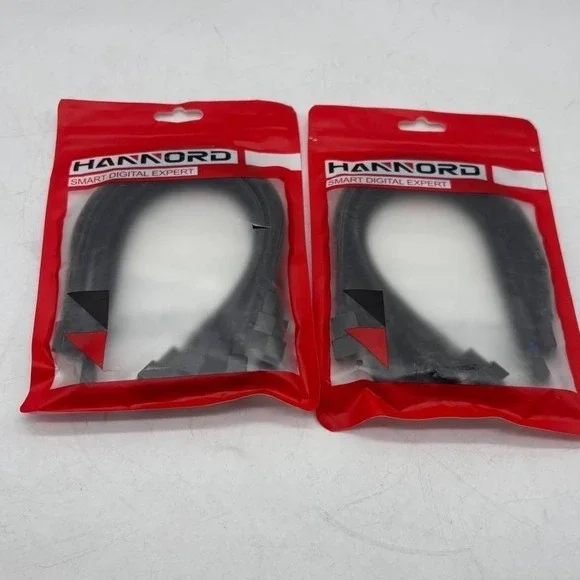Hannord Smart Digital Expert 2 Pack Black Cables E000084-2