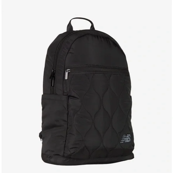 New Balance Quilted Black Backpack