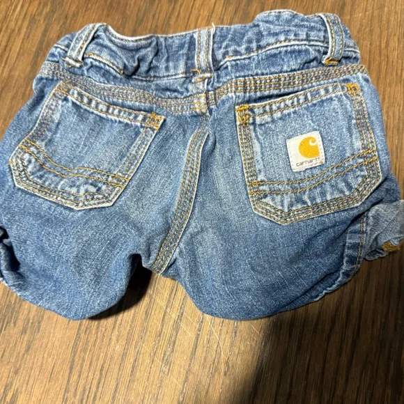 Carhartt Kids Blue girls Denim Shorts size 2T