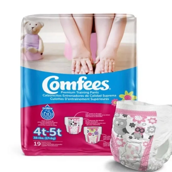 4T-5T Comfees Pull Ups Diaper 1 Pack of 19