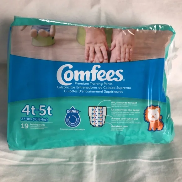 4T-5T Comfees Pull Ups Diaper 1 pack/19 count