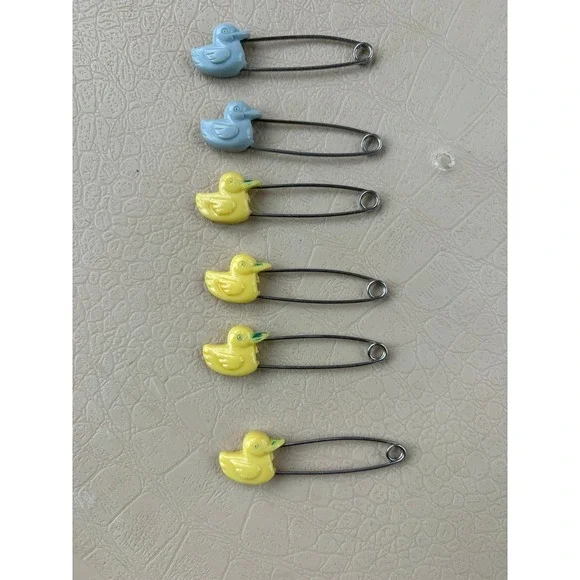 Vintage set of diaper pins