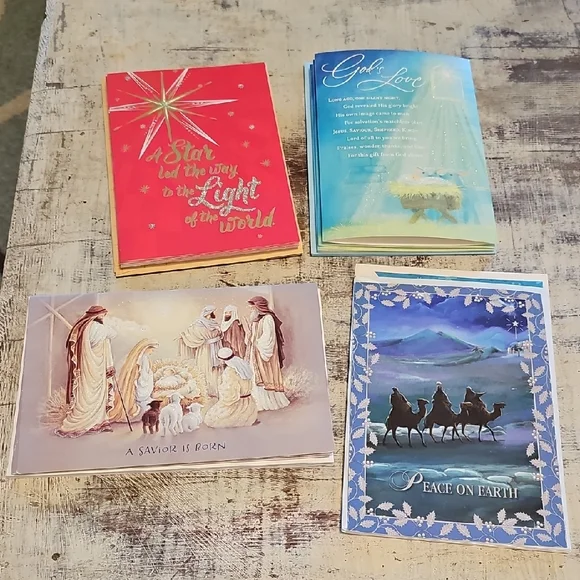 3 for $10 🎄 Set of 22 Christmas Greeting Cards With Envelopes