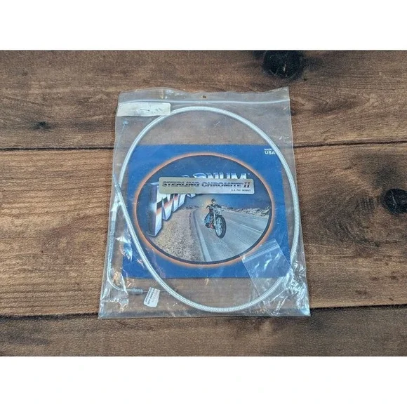 Magnum Sterling Chromite II Motorcycle Clutch Cable High Performance BraidedLine