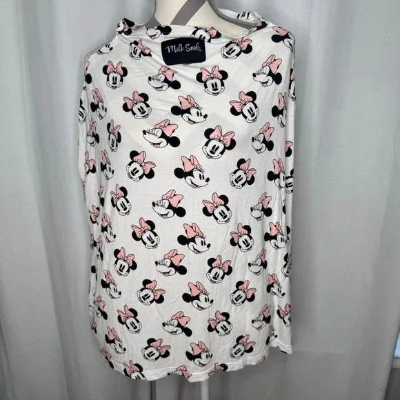 EUC Disney 5-in-1 Milk Snob Car Seat Nursing‎ Cover Minnie Mouse