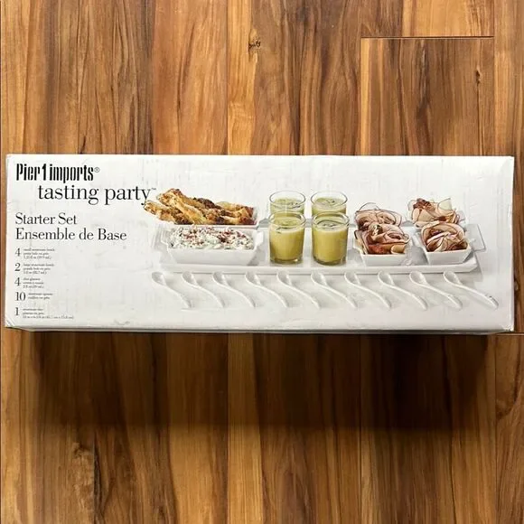NEW Pier 1 Imports Tasting Party Starter Set