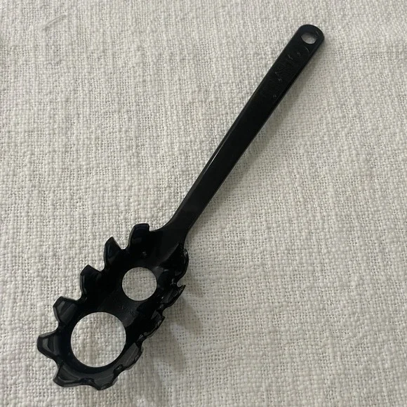 VINTAGE‎ Black ULTRATEMP Kitchen Utensils Pasta Measure Serving Spoon USA