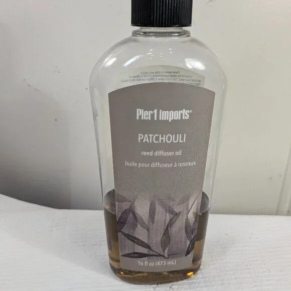 Vintage Pier 1 Imports Patchouli Reed Diffuser Home Fragrance Refill pier1 READ‎