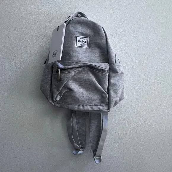 NEW Herschel Supply Company Gray‎ Mini Backpack