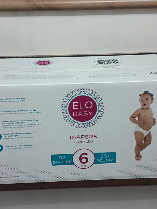 ELO Baby Diapers Size 6