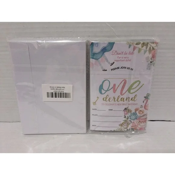 Girl's 1st Birthday‎ Invitations