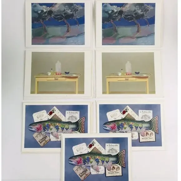 Allport Editions Tree Deborah Garber ARTISTS Cards Rodrigo Moynihan Thomas Fish