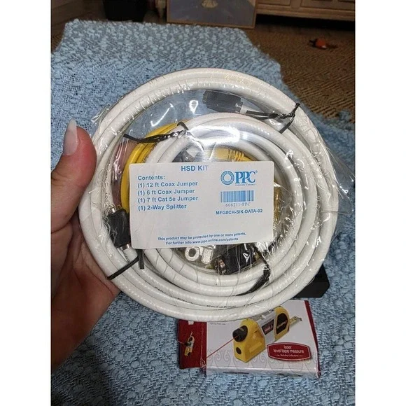 PPC, HSD kit, MFG# CH-SIK-DATA-02. Home/Office Phone & Data Cable Kit F3
