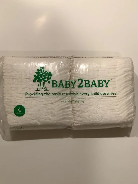 Baby2Baby White Diaper Covers - Pack of 50 (Size 4)