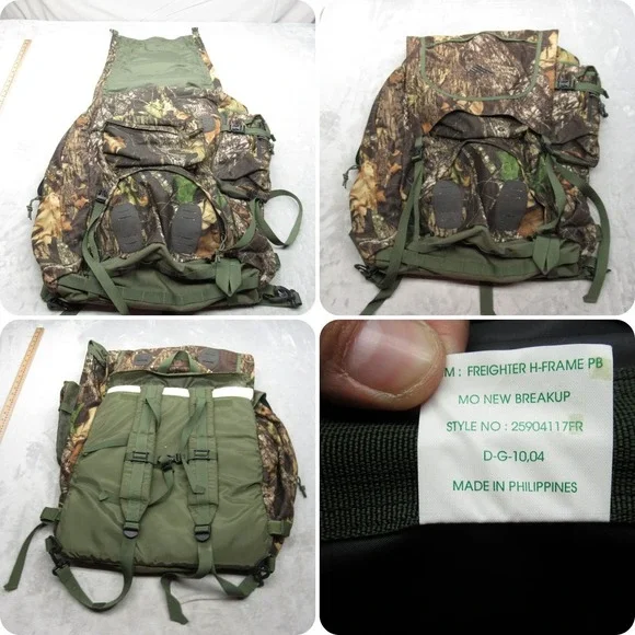 Kelty Backpack Freighter H Frame Green Mossy Oak Camo‎ New Breakup Hunting Pack
