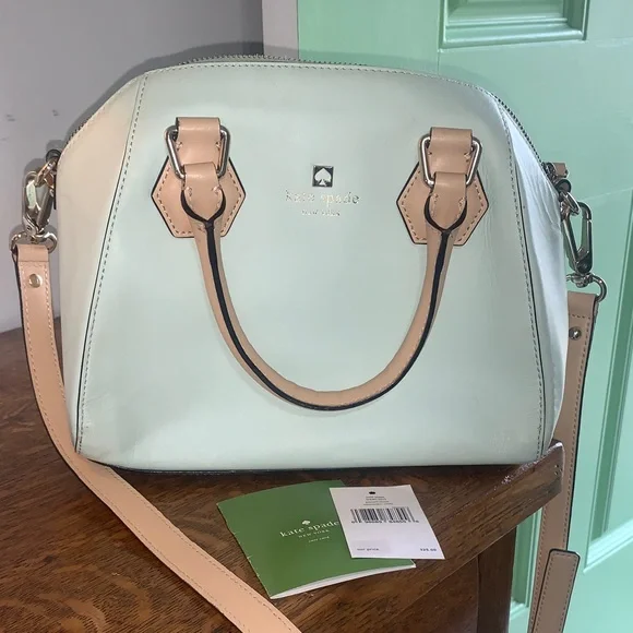 Kate Spade Mini Pippa Purse - mint mojito color