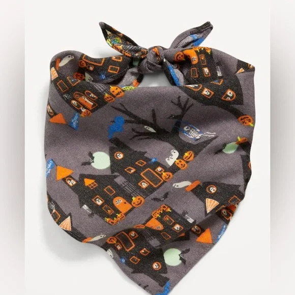 Halloween Bandana For Dogs