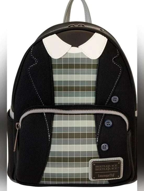 NWT Loungefly Warner Brothers Beetlejuice 2 Mini Backpack