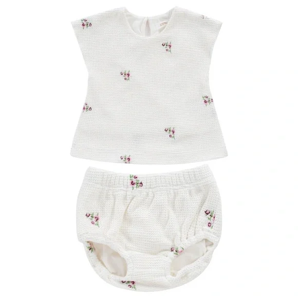White Toddler Set