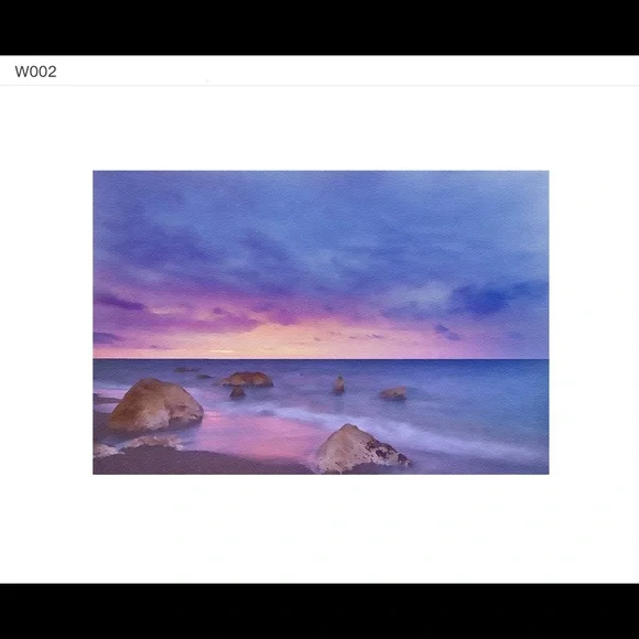 🔥Beach Watercolor Photo Greeting Card