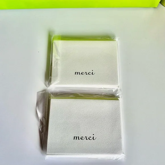 16 Michaels Cream Thank You Note Cards French Greeting Cards Merci