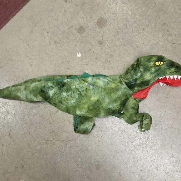 Bootique Dinosaur Hooded Pet Halloween Costume, Medium‎