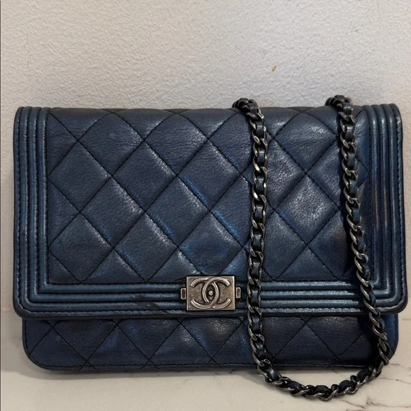 Chanel Boy Wallet on Chain