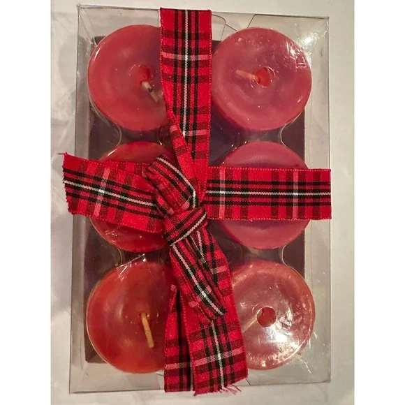 Pier 1 Scented Votive Candles Apple Cinnamon Unopened