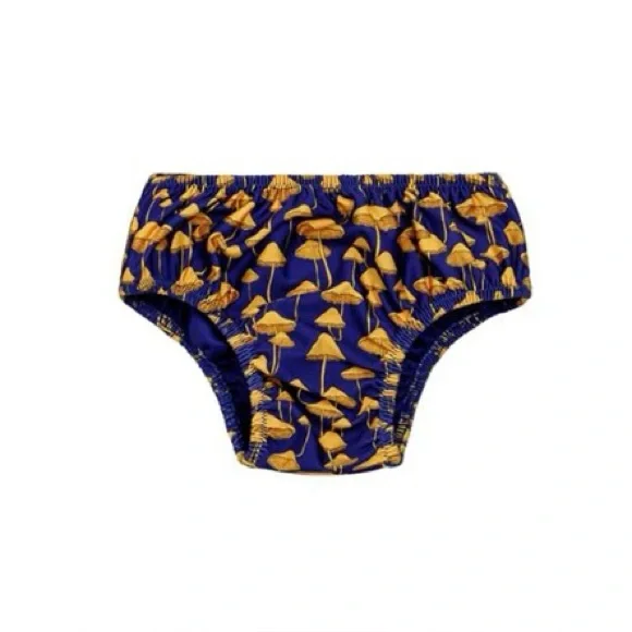 AGUA BENDITA Ella Navy Baby Bloomer Size 9-12 Months NWT