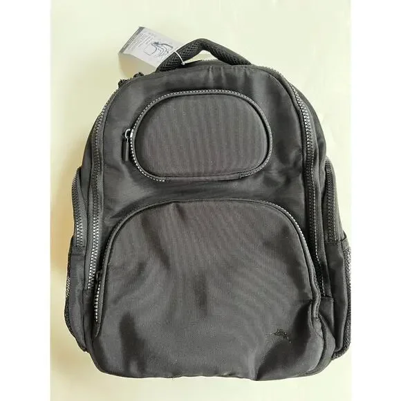 Tommy Bahama ultimate organization laptop backpack black New